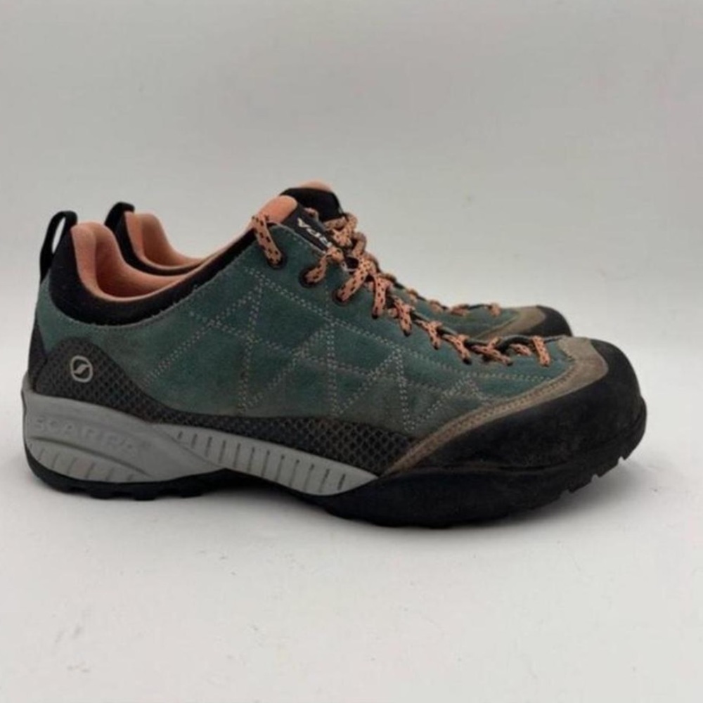 Scarpa Women's Athletic Shoes - Teal and Black